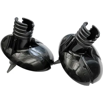 Běžkařská hole EXEL Avenger2 QCB basket 65 mm BLACK, náhradní košíčky