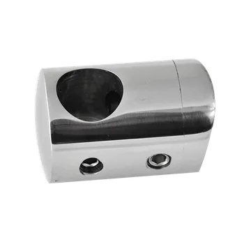 Držák tyče ø 12 mm (P) na trubku ø 42,4 mm, AISI 304