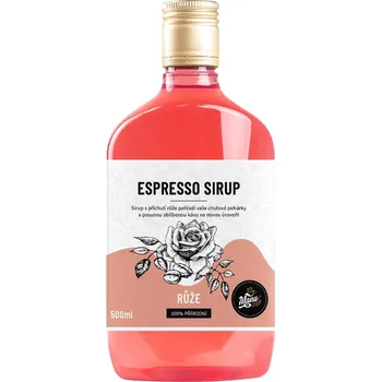 Sirup Espresso sirup Růže - 500 ml