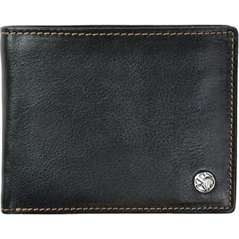 Peněženka SEGALI 907 114 026 černá/koňaková