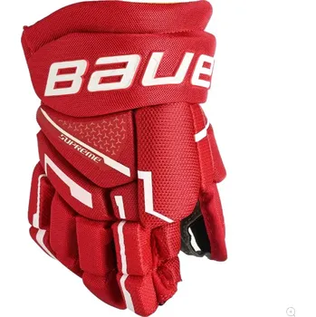 Rukavice Bauer Supreme Mach S23 YTH, Dětská, červená, 8" Bauer