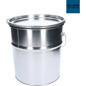 barva na kov Barva antikorozní polomatná na zinek 10 kg - enziánová modrá