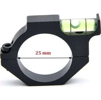 Příslušenství pro sportovní střelbu vodováha na optiku 25 mm 073c25