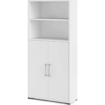 regál Nábytek PEGAS s.r.o. Regál OFFICE 80400/155, Bílá