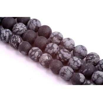 Korálek Minerál Obsidián č.98 (8mm)