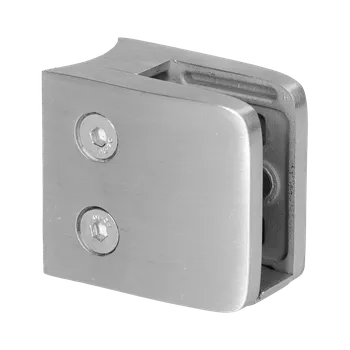 Svorka na trubku ø 48,3 mm, sklo 8–12,76 mm, AISI 304