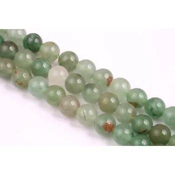 Korálek Minerál zelený Avanturín č.299 (6mm)