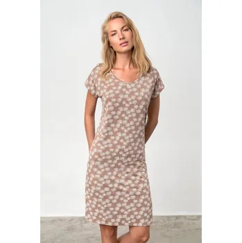 Dámská noční košile Dámská noční košile Vamp Pixie 18127 Barva: HNĚDÁ, Velikost: 4XL/50