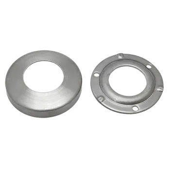 Zábradlí Kotvicí plotna s krytkou ø 85 mm pro ø 42,4 mm, AISI 304
