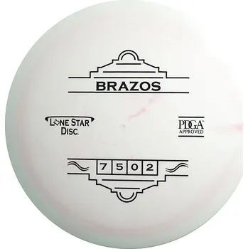 Disc golf Lone Star Disc Alpha Brazos 172g Bílá/Růžová