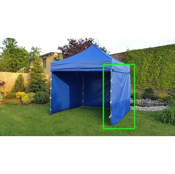 Krycí plachta Boční plachta Profi Steel šíře 9 m - Modrá