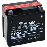 Motobaterie YUASA (originál) YTX5L-BS, 12V, 4Ah