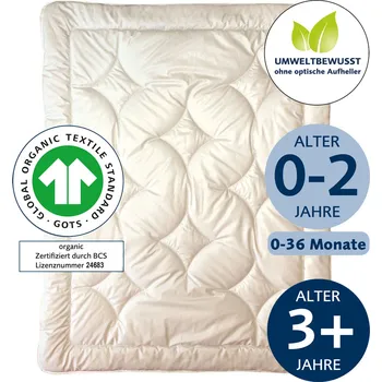 deka Dětská deka z ovčí vlny Organic 981 Cosidream Nature GOTS