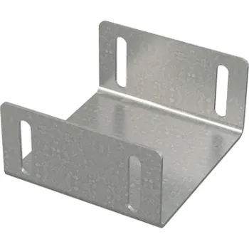 ALCAPLAST Propojka drenážního žlabu 100 mm, pozinkovaná ocel ALC-ADZ-P008