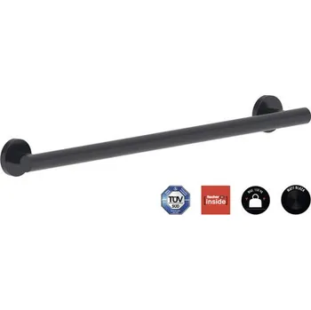 Madlo do koupelny Reika Comfort bezpečnostní madlo 60 cm matně černá