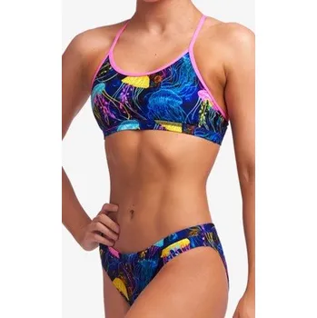 Dívčí plavky FUNKITA Schwimma Stinga Girls Racerback Two velikost: 176