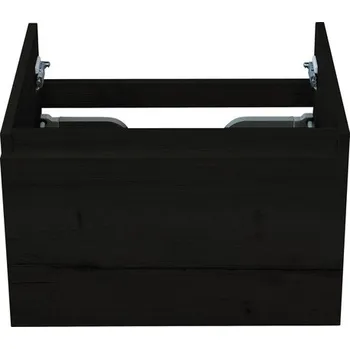 Koupelnový nábytek Koupelnová skříňka pod umyvadlo Sanox Frozen dub černý 60 x 40 x 45 cm