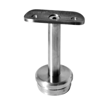 Držák madla narážecí na ø 42,4 mm, broušená AISI 304