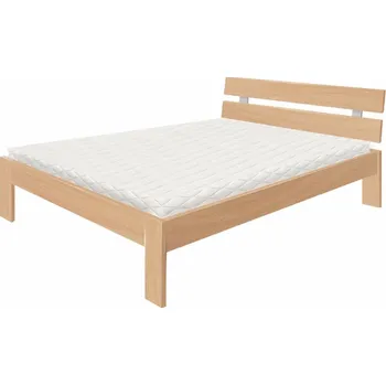 Postel KLASA-NÁBYTEK.cz Dvoulůžková postel ASTRA - buk ROZMĚR: 160 x 200 cm