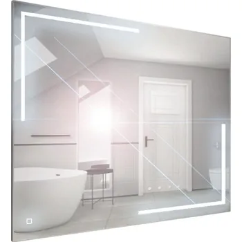 Zrcadlo A-Interiéry Zrcadlo s LED osvětlením Nika LED 3/80 s dotykovým vypínačem