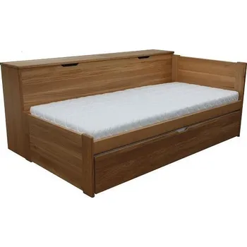 Postel NábytekProNás Výsuvná postel Alka - peřináč podél 80x200 cm 1
