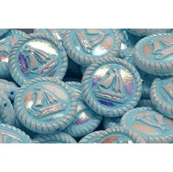 Korálek Korálky Plachetnice č.4098 (20x20mm)