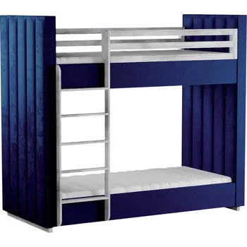 Postel Materasso Čalouněná patrová postel TWINS