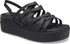 Dámské sandále Crocs Brooklyn Strappy Low Wedge 206751-001 černé