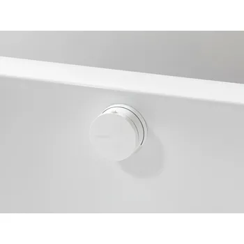 Sifon Polysan VÝPUSŤ WHITE S NAPOUŠTĚNÍM 77 cm BÍLÁ