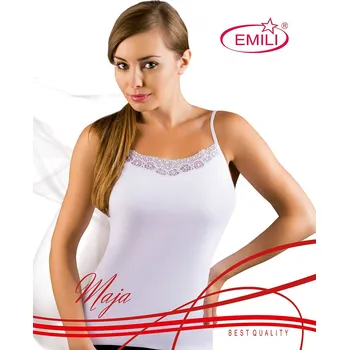 Bílá dámská košilka Emili Maja S-XL bílá XL