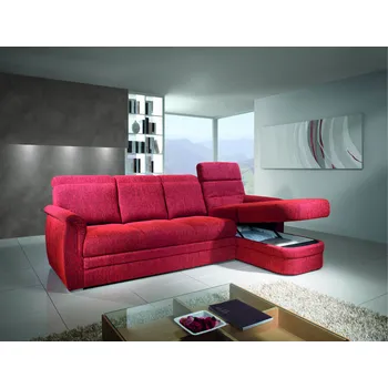 Sedací souprava FAGUS Rohová sedačka KARLA - 2-sedák s úložným prostorem (relax L) VARIANTA PROVEDENÍ: 2-sedák K2Ú+relax KRX