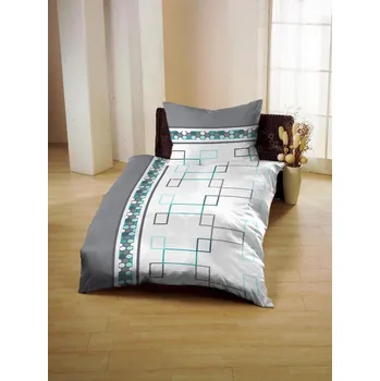 Povlečení Gerald Wittmann Ložní povlečení Martina 140x200/90x70 cm Vzor 35112/4 Vafle 100% Bavlna