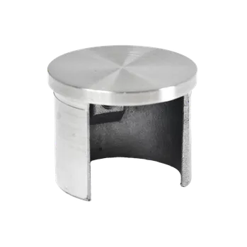 Zábradlí Ukončení ø 42,4 mm, lepený spoj, broušená nerez AISI 304