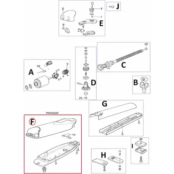 PRWNG09 kit krytu pro WINGO WG3524/ 4024/ 5024