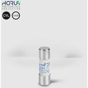 Autopojistky PV Válcová pojistková vložka pro FVE aplikace 10x38 mm gPV 1000V DC 20A