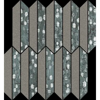 Stavební materiál PARADYZ OBKLAD UNIQUE LADY GREEN MAT MOZ. MIX 27,4x29,8 PAR-161127