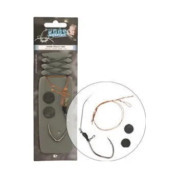 Rybářský háček Sumcový návazec na pelety Koós Catfish Fix 120cm s háčkem 40