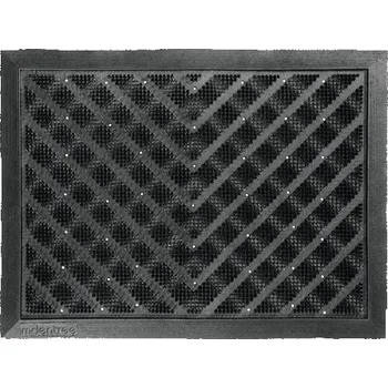 Rohožka Venkovní rohožka V-Power gumová 45 x 65 cm