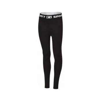 Dámská móda Progress GAMMA KID černá 152; Černá legíny