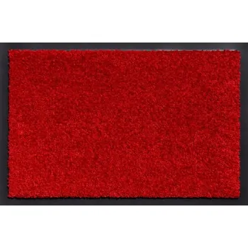 Rohožka Červená vnitřní čistící vstupní rohož FLOMA Future - 60 x 90 x 0,5 cm