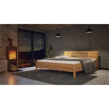 Postel MRAVA, s.r.o. Dvoulůžková postel CALVINA ROZMĚR: 140 x 200 cm - ATYP