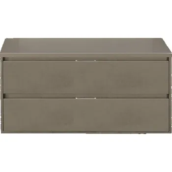 Koupelnový nábytek Koupelnová skříňka pod umyvadlo Sanox Porto barva čela cubanit grey 120 cm s umyvadlovou deskou