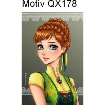 Diamantové malování Disney Diamantové malování - Princezny (kulaté diamanty) Motiv: QX178, Rozměr: 20x30 cm