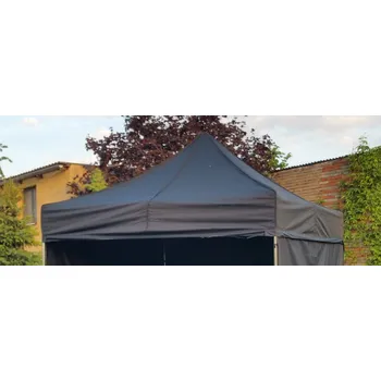 Krycí plachta Střešní plachta Profi Steel 2,5x2,5 m - Černá