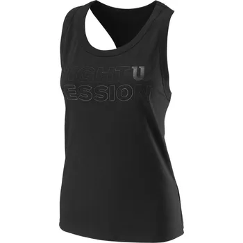 Pánské tričko Wilson W NIGHT SESSION TCH black velikost: M