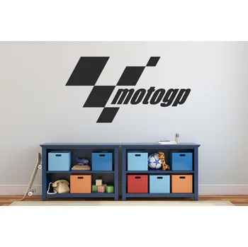 Samolepící dekorace Lepy.cz Samolepka na zeď Moto GP Velikost (šířka x výška): 55x29cm, Barevná varianta: Levandulová