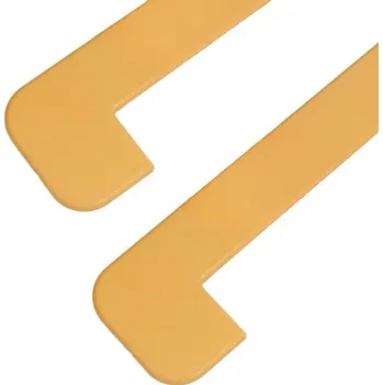 Parapet Koncovka 600 mm pro dřevotřískové parapety, obounosá - buk