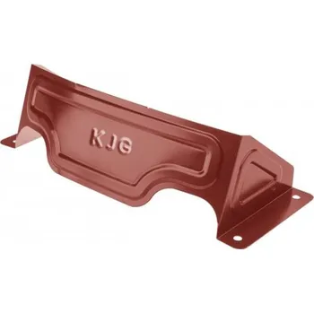 Zachytávač sněhu oblouk, ocelově červený RAL 3009 lesklý