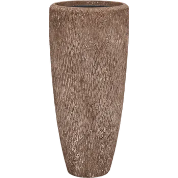 Květináč Moderní květináč Baq Polystone Rough, Partner Rock (with liner) 30x70cm