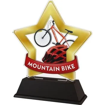 Poháry Bauer Akrylátová trofej STAR001M27 | Cyklistika